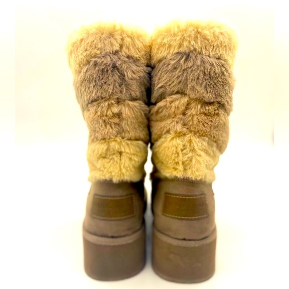 Women's London Fog LFW-Cozy Taupe
Beige Fur Collared Ankle Boots Size 6 - Picture 7 of 16